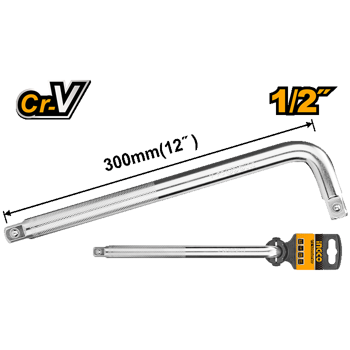 تطوالة عكس 1/2" طول 12"