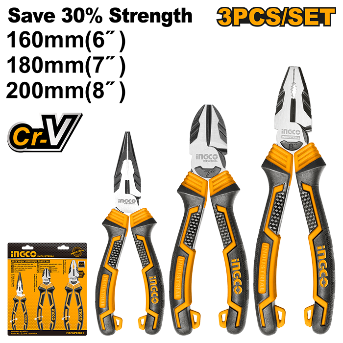 سيت بلايس 3 قطع 6" 7" 8" جامبو