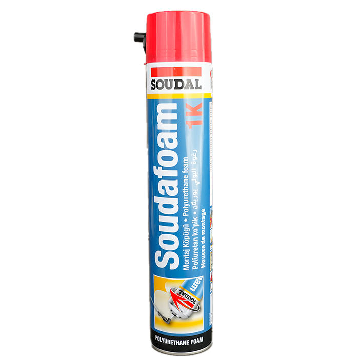 فوم ابيض 1K صودال 600Gr SOUDAL