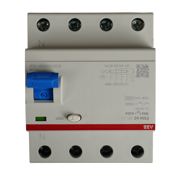 ايرثلكج رباعي بشر ي 100 امبير ABB