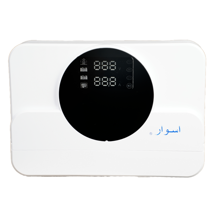 جهاز تحويل 30 امبير تحكم فولتية 4 خطوط شاشة