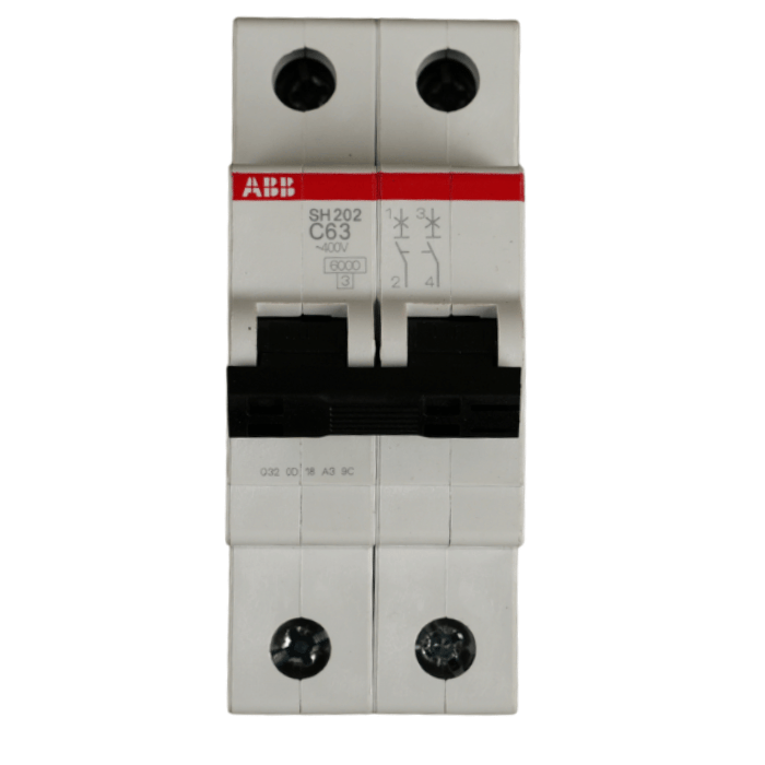 جوزه ثنائيه 32 امبير ABB